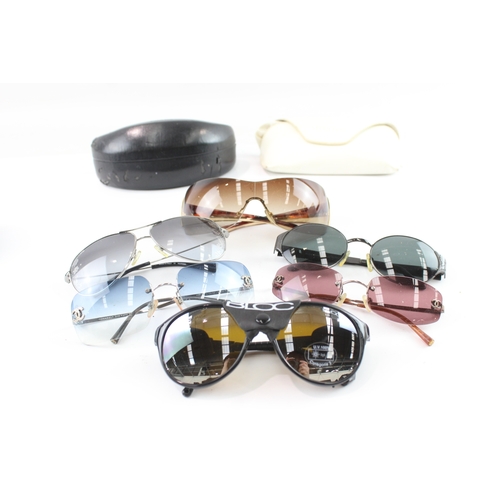 512 - Designer Sunglasses Assorted Inc Cases X 6