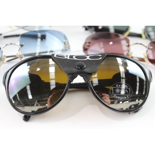 512 - Designer Sunglasses Assorted Inc Cases X 6