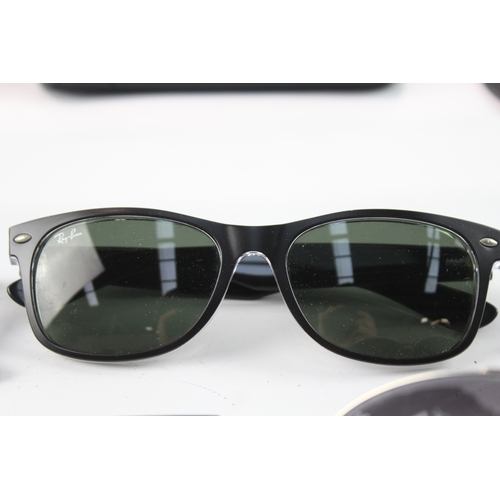 516 - Collection Of Designer Rayban Sunglasses Inc Cased  X 5