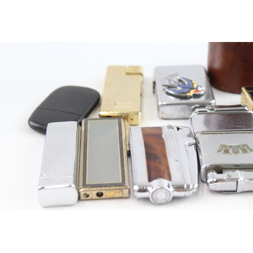 524 - Vintage Pocket Lighters Inc Ronson, Colibri, Etc Joblot Untested