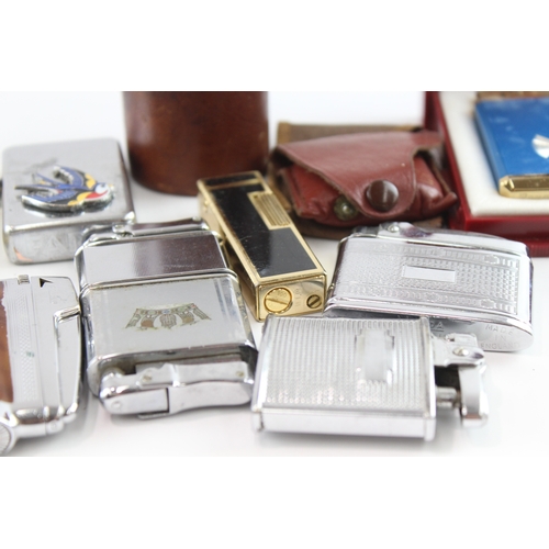 524 - Vintage Pocket Lighters Inc Ronson, Colibri, Etc Joblot Untested