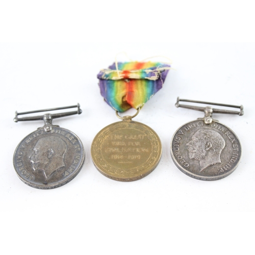 533 - WWI Medals, War 34010 Pte R Curry Hli, Capt Ek Biggs, Victory Dvr Holland Ra X3