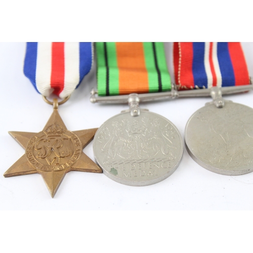 550 - WW2 Mounted Medal Groups Inc France & Germany Star, Etc X 2