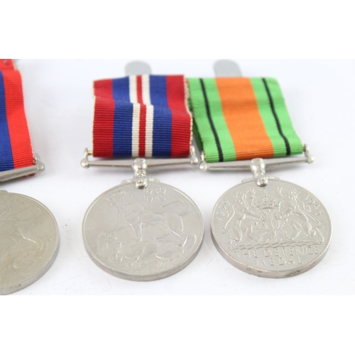 550 - WW2 Mounted Medal Groups Inc France & Germany Star, Etc X 2