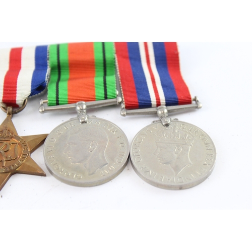 568 - Mounted Medal Groups WWII & Liberation Of Kuwait X 2