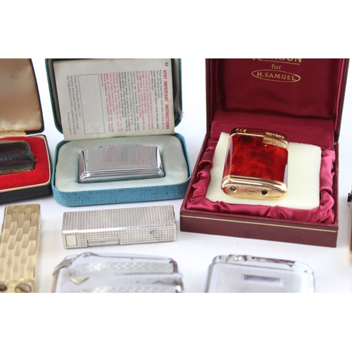 571 - Pocket Lighters Tobacciana Collectables Inc Vintage, Boxed, Colibri, Etc Joblot