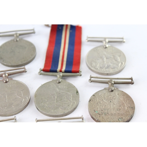 574 - WWII War & Defence Medals X 12