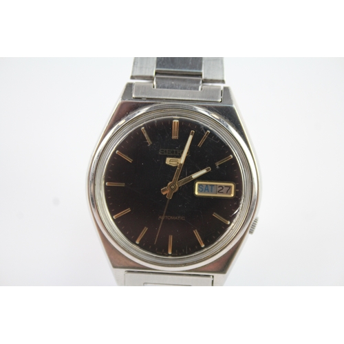 610 - Seiko 5 Stainless Steel Watch Automatic Working