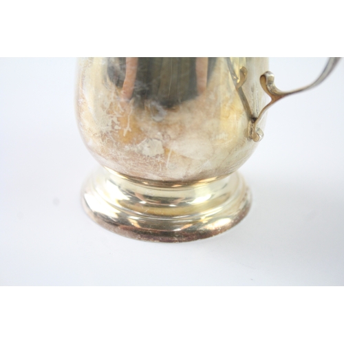 638 - Vintage Hallmarked .925 Sterling Silver Plain Christening Cup (89G)