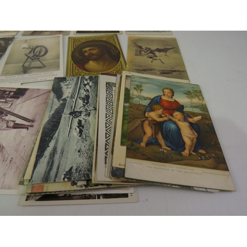 163 - Collection of social history postcards- sixty cards