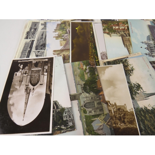 164 - Collection of topographical postcards- 150 cards