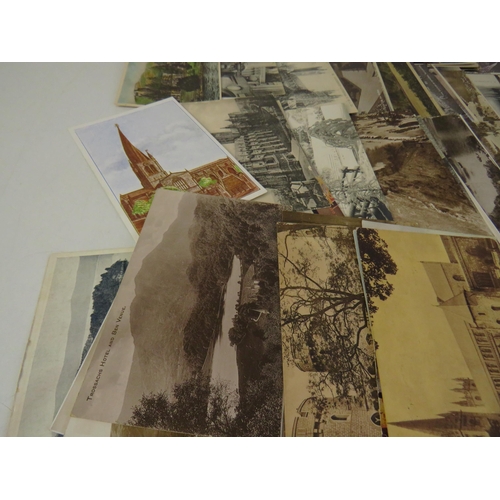 165 - Collection of topographical postcards- 150 cards