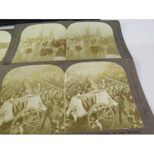 182 - Job lot of antique stereoscope cards