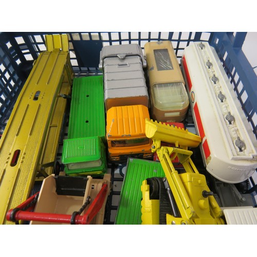 267 - Diecast toys includes Matchbox, trucks, Car Transporters etc