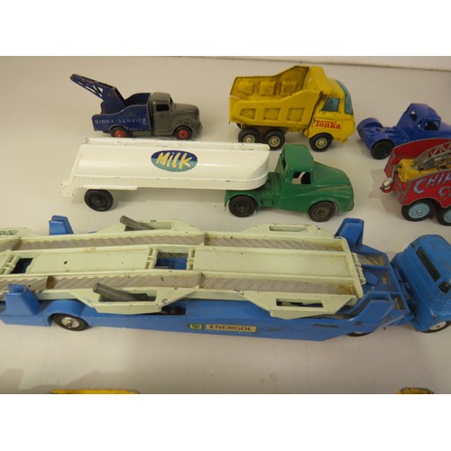 270 - Vintage diecast includes Dinky and Tonka etc.