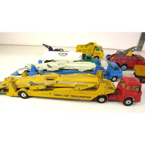 270 - Vintage diecast includes Dinky and Tonka etc.