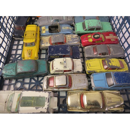 277 - Vintage playworn Corgi diecast.