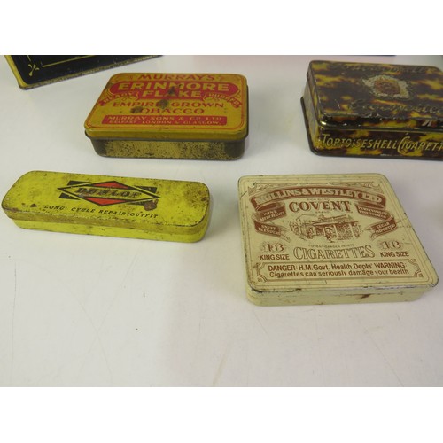 290 - Selection of vintage tins.