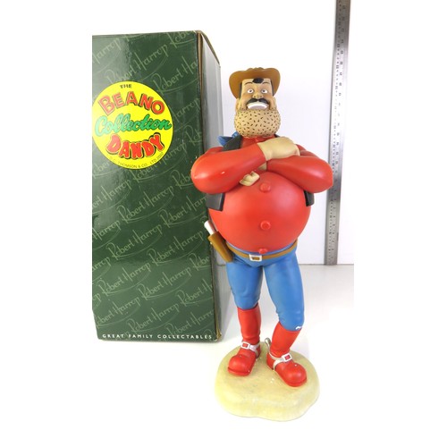 228 - Robert Harrop BEANO DANDY BDB03 BIG DESPERATE DAN Limited Edition 271/750 with box.
Height 48cms.