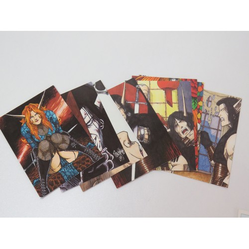 226 - Assorted collectors cards to include - Bill Ward Fabulous Years, Varoa 21st Century Pin up Girls, Ti... 