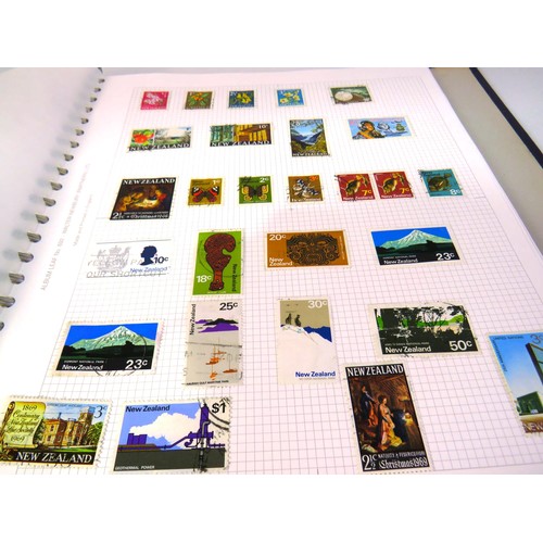 54 - Two albums of GB and commonwealth stamps