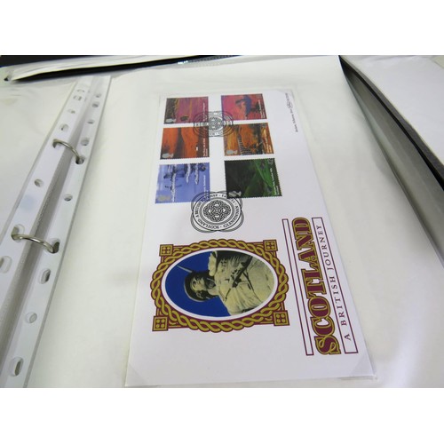 56 - Three black files of first day covers