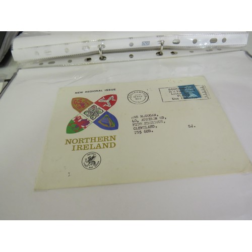 56 - Three black files of first day covers