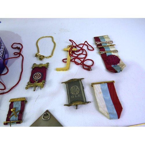 28 - Collection of insignia, pins and badges