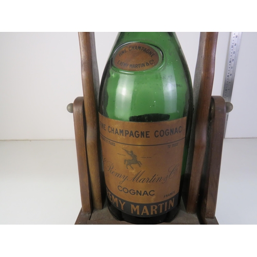 432 - Vintage Remy Martin large Restaurant bottle server