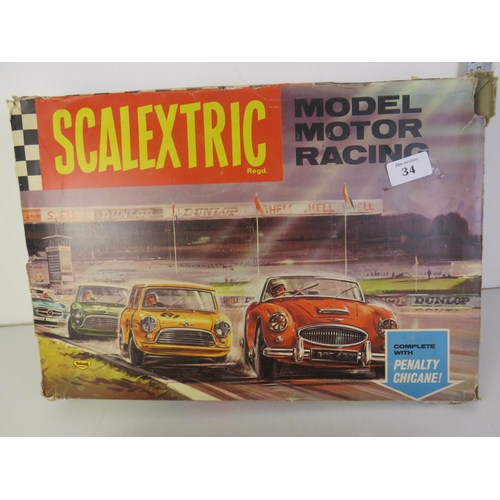 34 - Vintage Grand prix scalextric