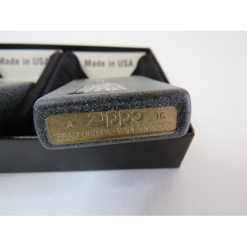 35 - Double Zippo boxed