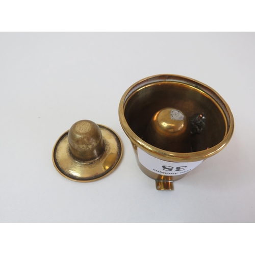 38 - Brass RAF ashtray