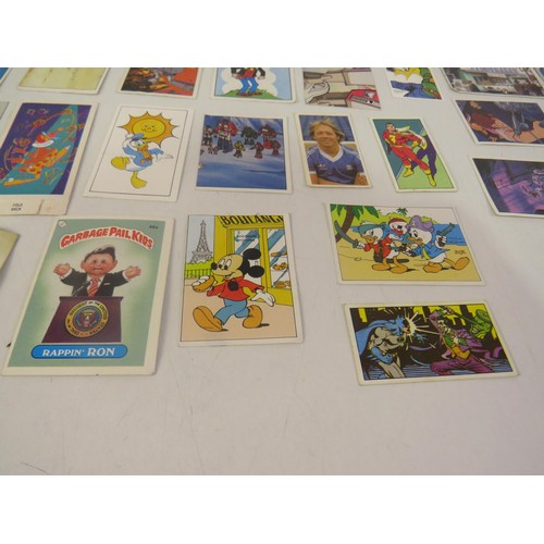 434 - 1980's panini stickers A team transformers, disney etc