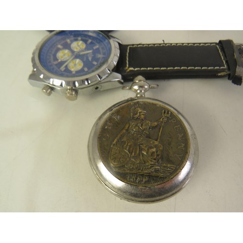 443 - Pocket watch bundle Franklin mint Star Trek