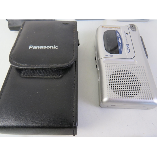 111 - Dictaphone bundle including Panasonic, Sanyo etc