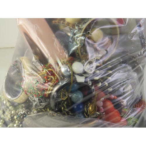 159 - 6kg Mixed unsorted jewellery