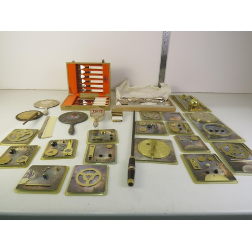 139 - Mixed lot to include canteen of cutlery etc