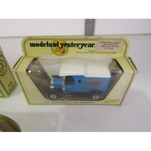 237 - Five boxed yesteryear cars