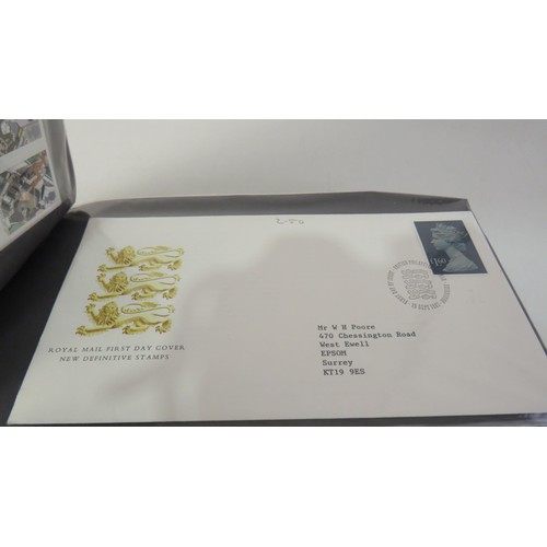 433 - Two Small albums of First Day Covers