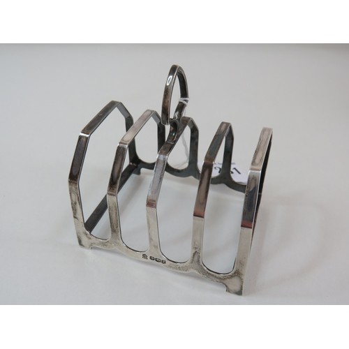 231 - Vintage Sterling Silver Toast Rack J.Dixon - Sheffield-86g