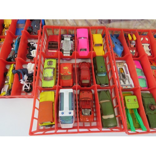 272 - 1970's Matchbox Carry Case with 48 matchbox diecast.