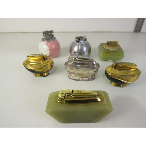 207 - Collection of vintage table lighters