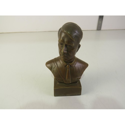 179 - Bronze Hitler bust