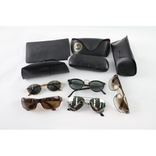 105 - Raybans Designer Sunglasses Inc Cases x 5