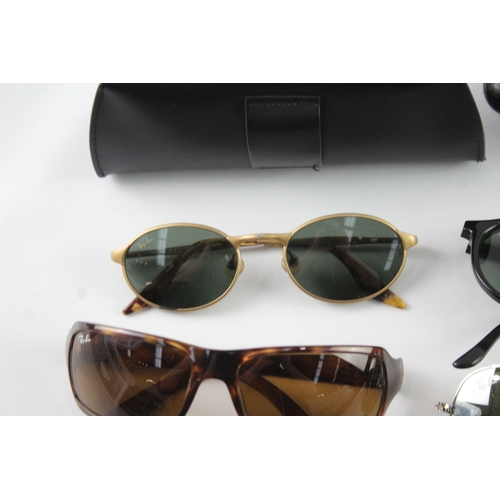 105 - Raybans Designer Sunglasses Inc Cases x 5