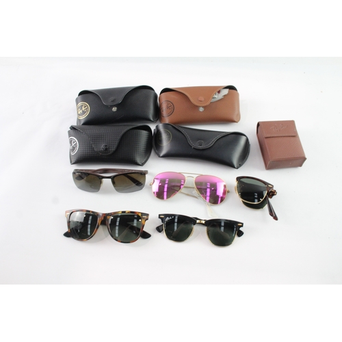 106 - Raybans Designer Sunglasses Inc Cases x 5