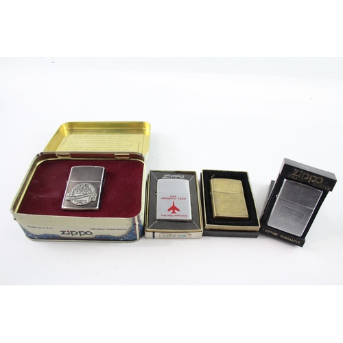 20 - Boxed Zippo Pocket Lighter Tobacciana Collectables Inc 60th Anniversary Etc