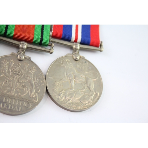 22 - WW2 Husband & Wife Boxed Medals x 2