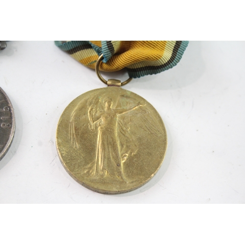 26 - WW1 Medal Pair M2-177576 Pte HB Chapman ASC