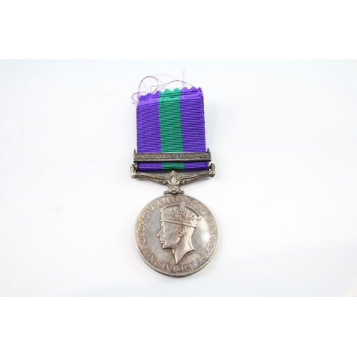 34 - GVI GSM Palestine 1945-48 AS.5056 Pte M. Chabeli APC